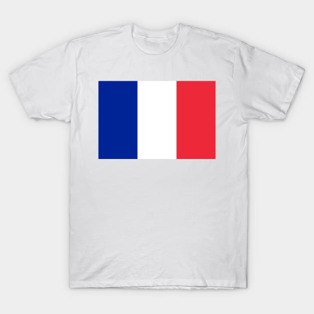 France National Flag T-Shirt by Culture-Factory